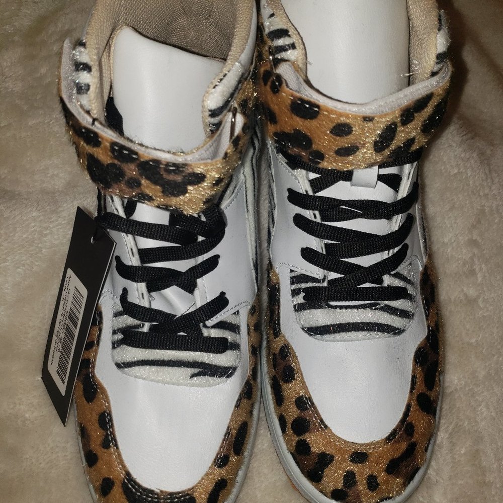 High top sneakers